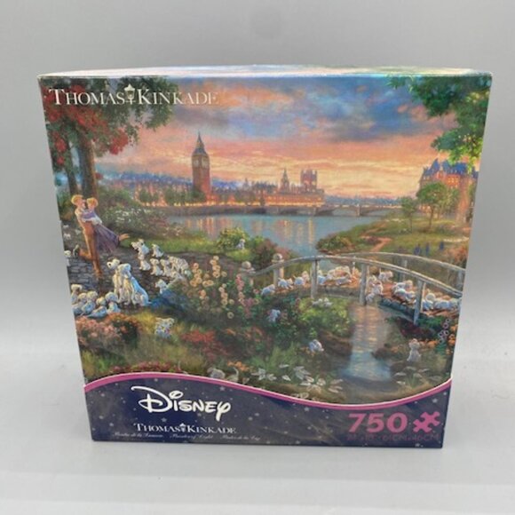 Disney 2017 Thomas Kinkade Printer of Light 750 Piece Puzzle - Picture 1 of 3